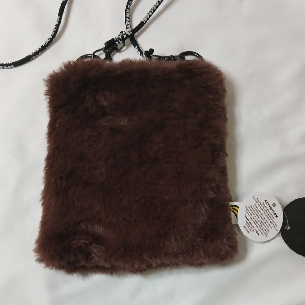 Bape Brown Furry Monkey Kids Bag